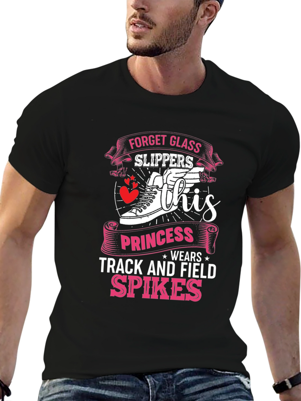 Princess Track & Field Spikes T-Shirt