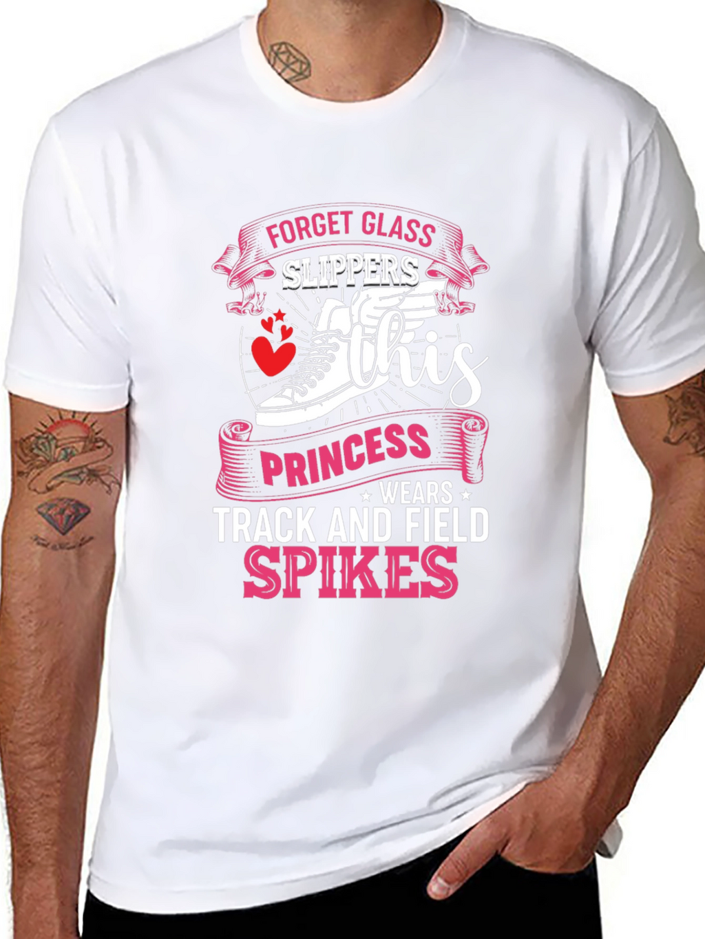 Princess Track & Field Spikes T-Shirt