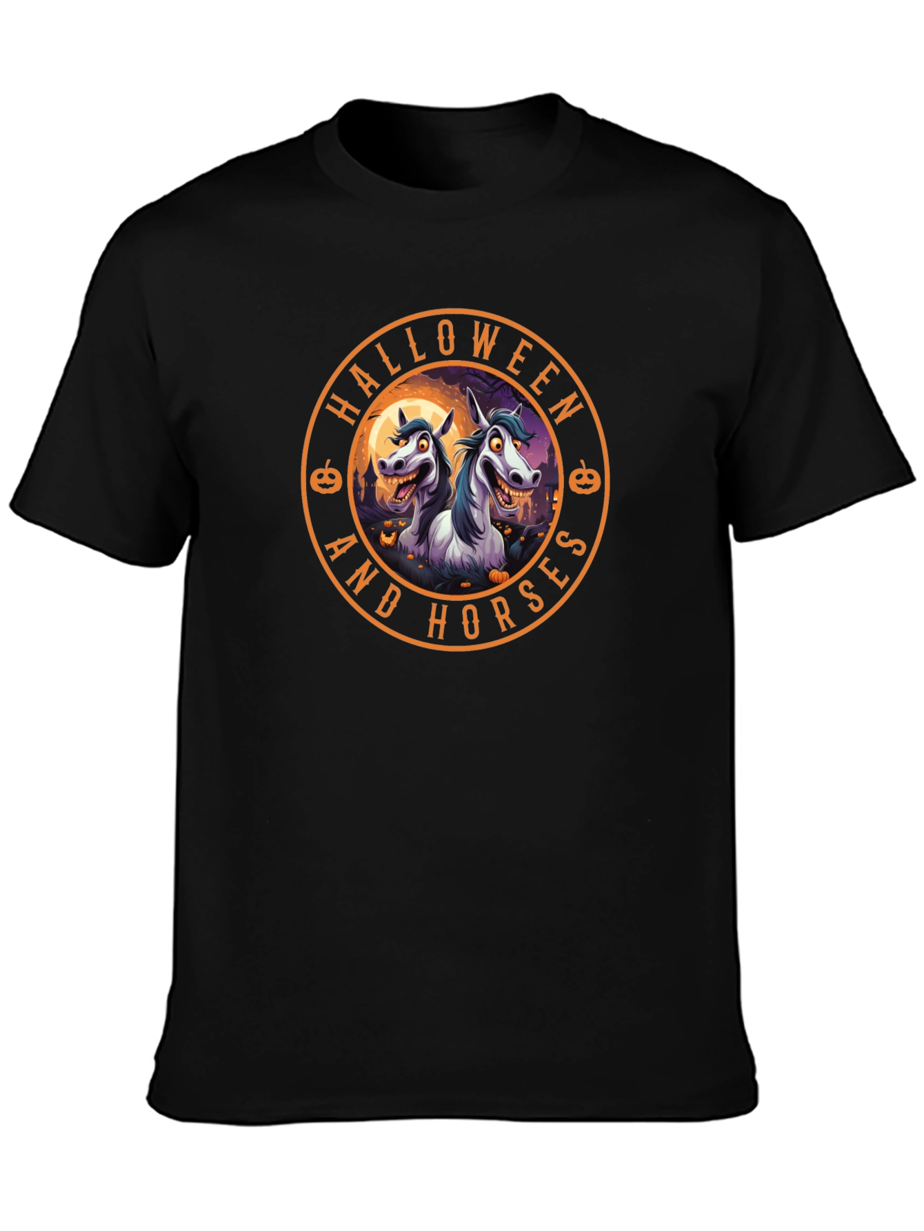 Halloween Horses Graphic Tee