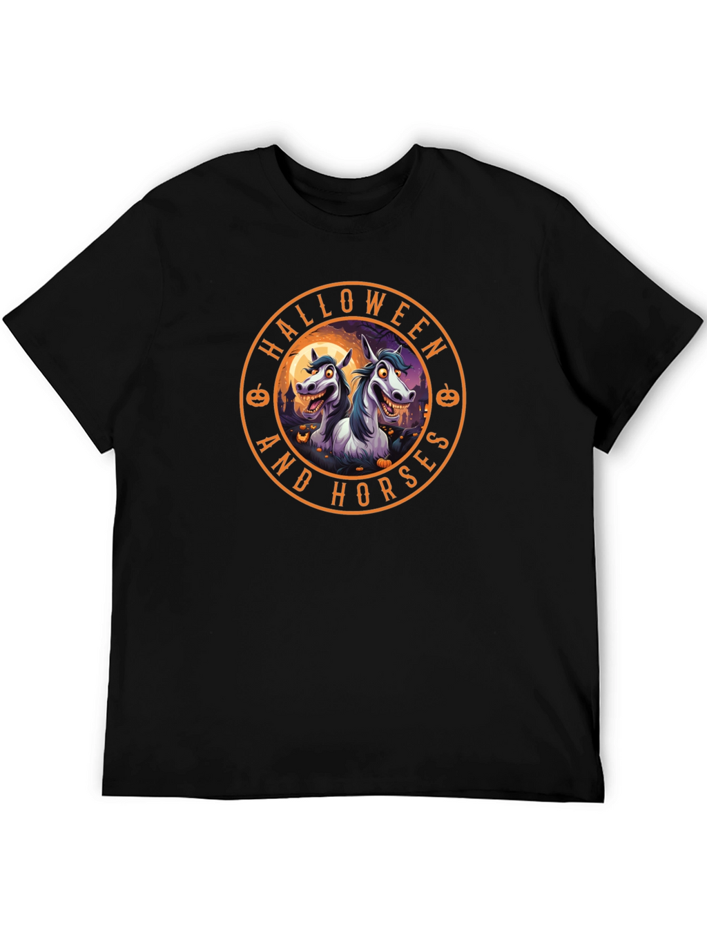 Halloween Horses Graphic Tee