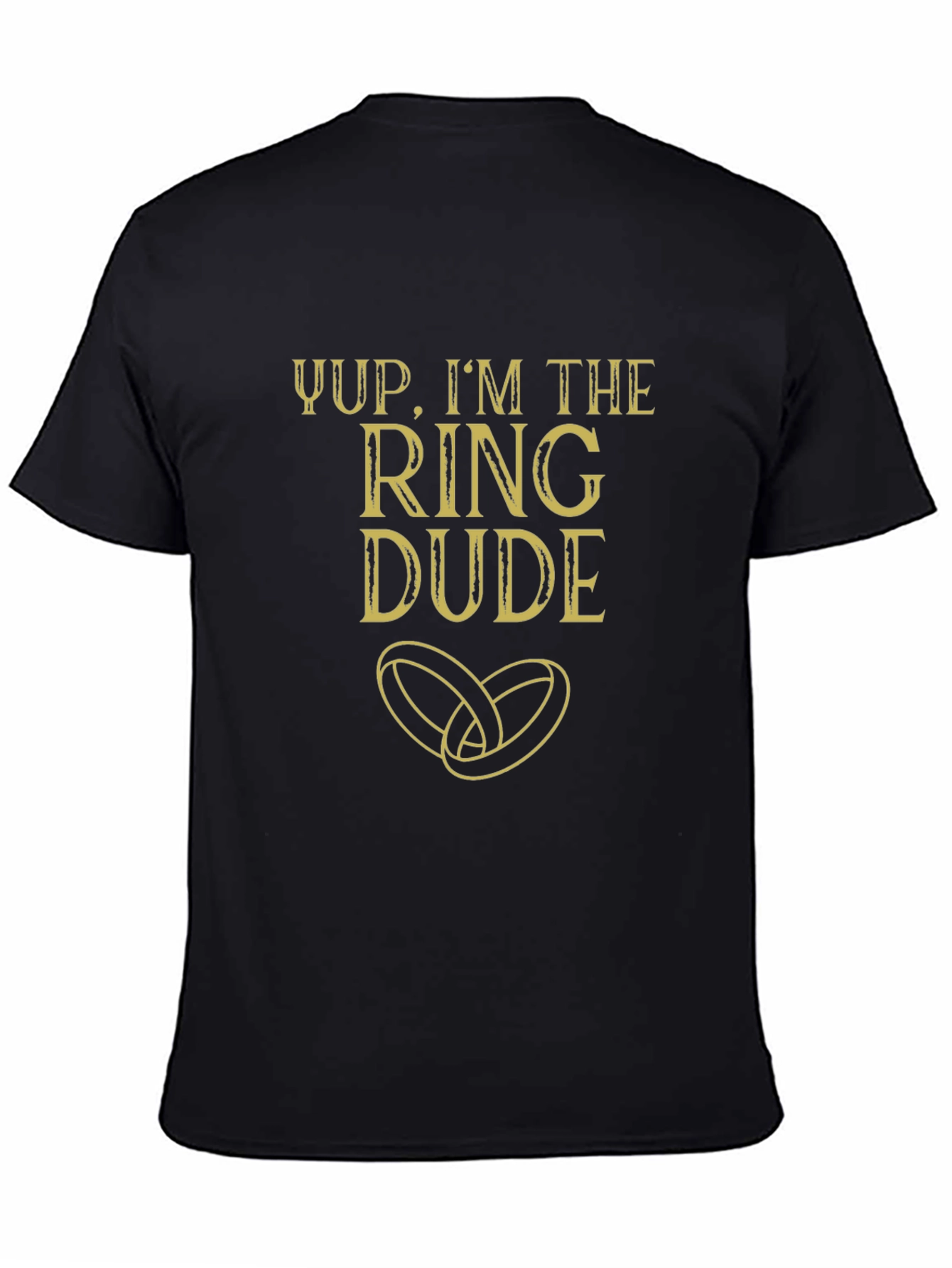 Ring Dude Wedding T-Shirt