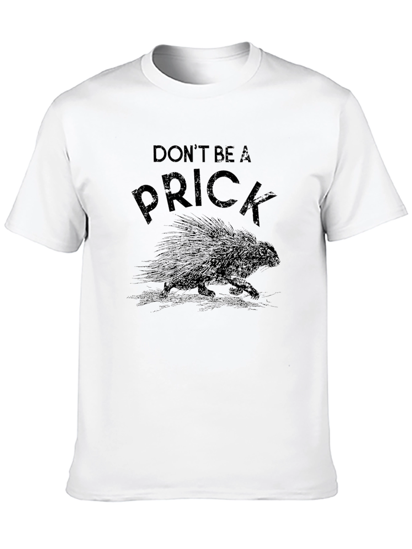 Dont Be A Prick Porcupine Graphic T-Shirt