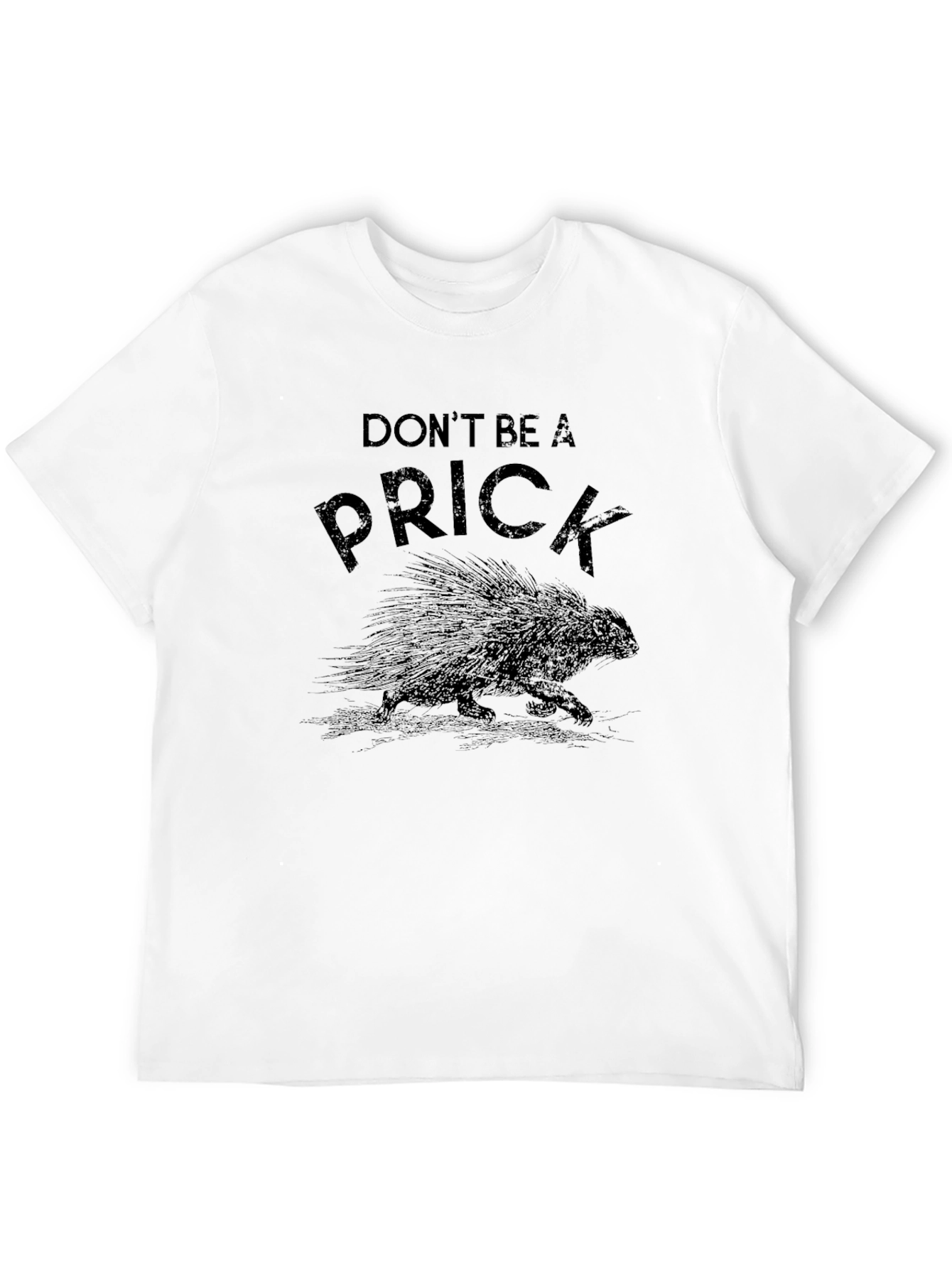 Dont Be A Prick Porcupine Graphic T-Shirt