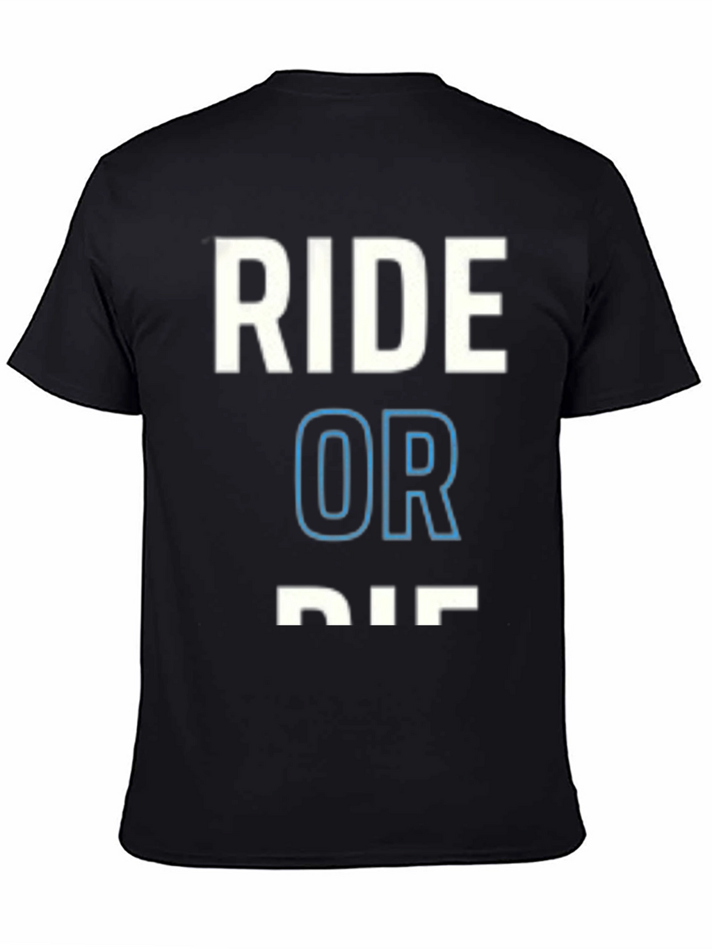 Ride or Die Graphic T-Shirt - Black