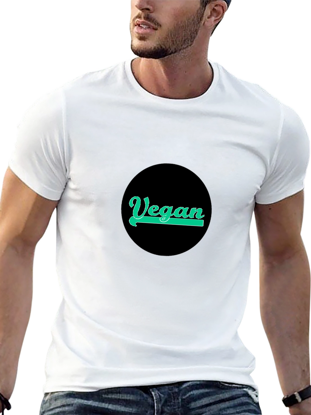 Vegan Graphic Tee - Classic Style