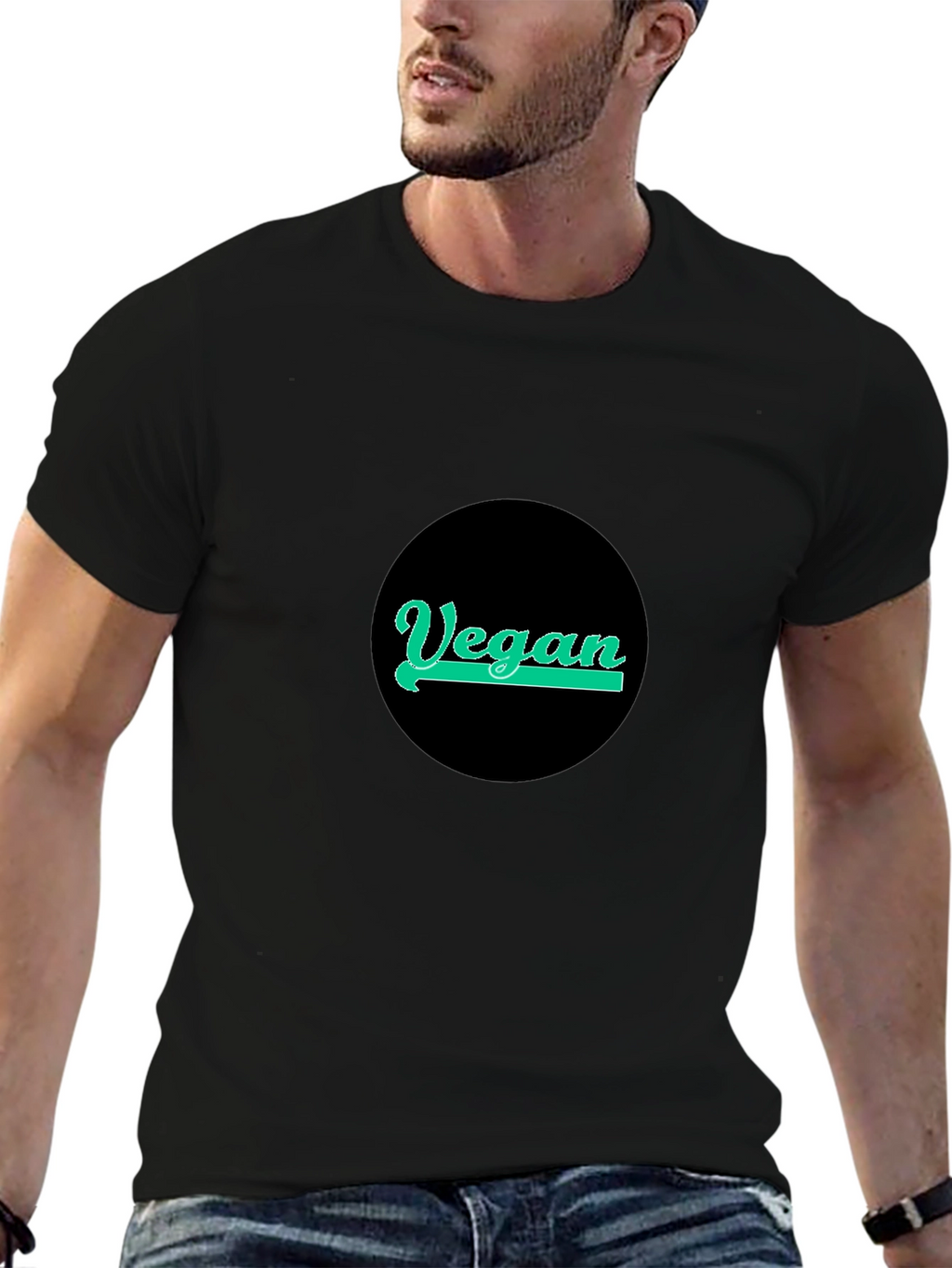 Vegan Graphic Tee - Classic Style