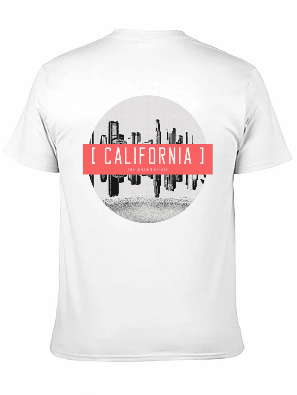 California Golden Estate Graphic Tee - Black