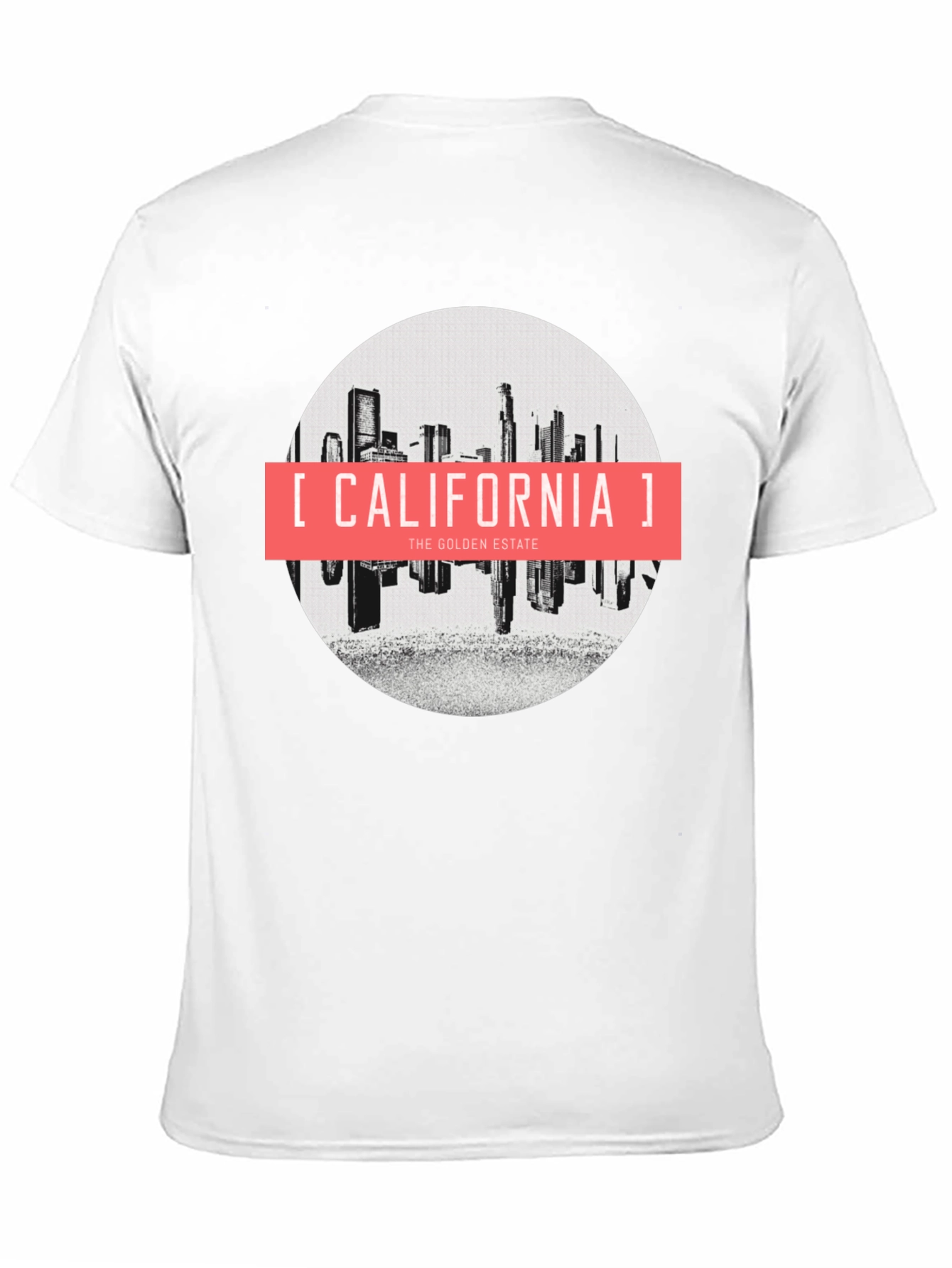 California Golden Estate Graphic Tee - Black