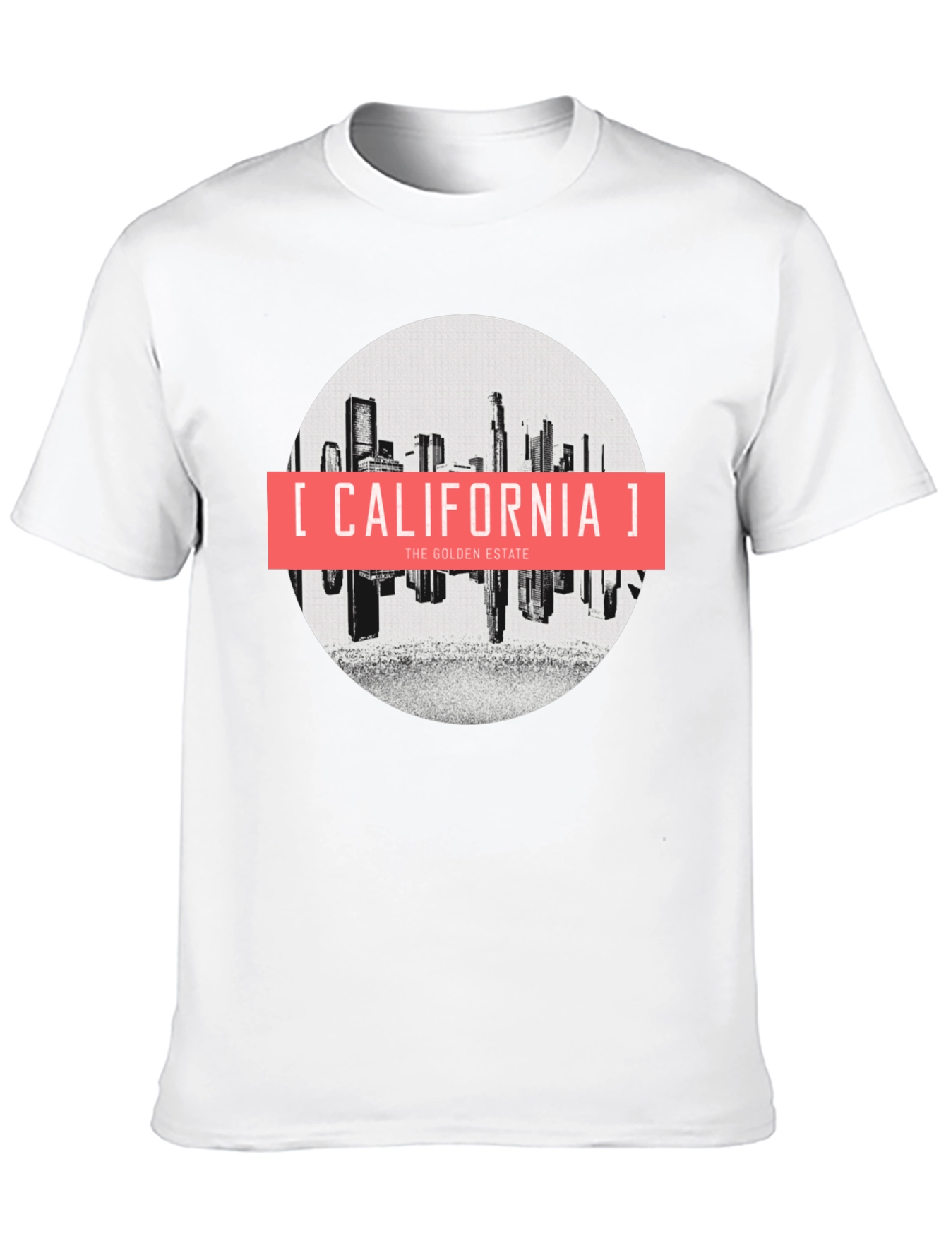 California Golden Estate Graphic Tee - Black