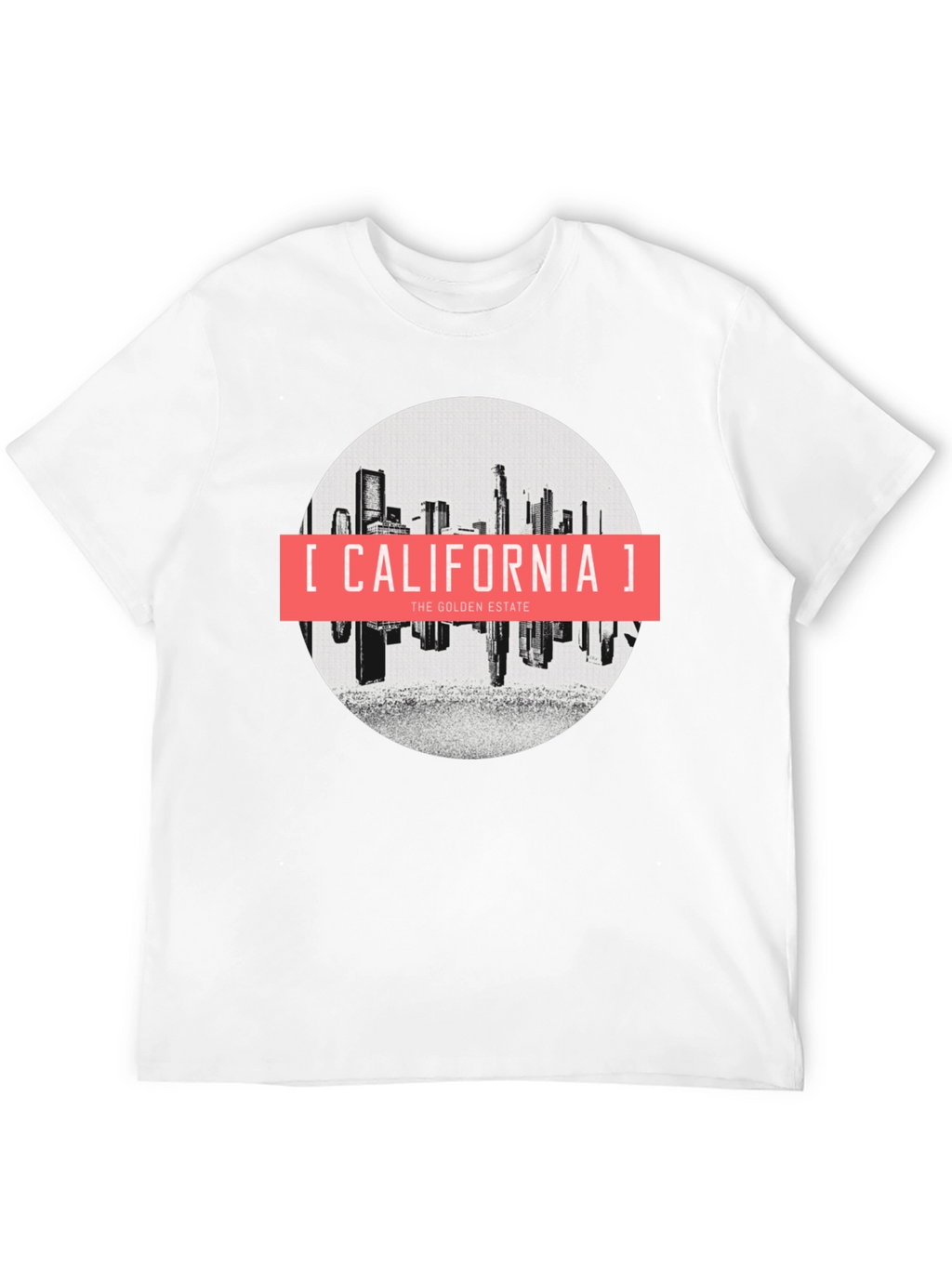 California Golden Estate Graphic Tee - Black