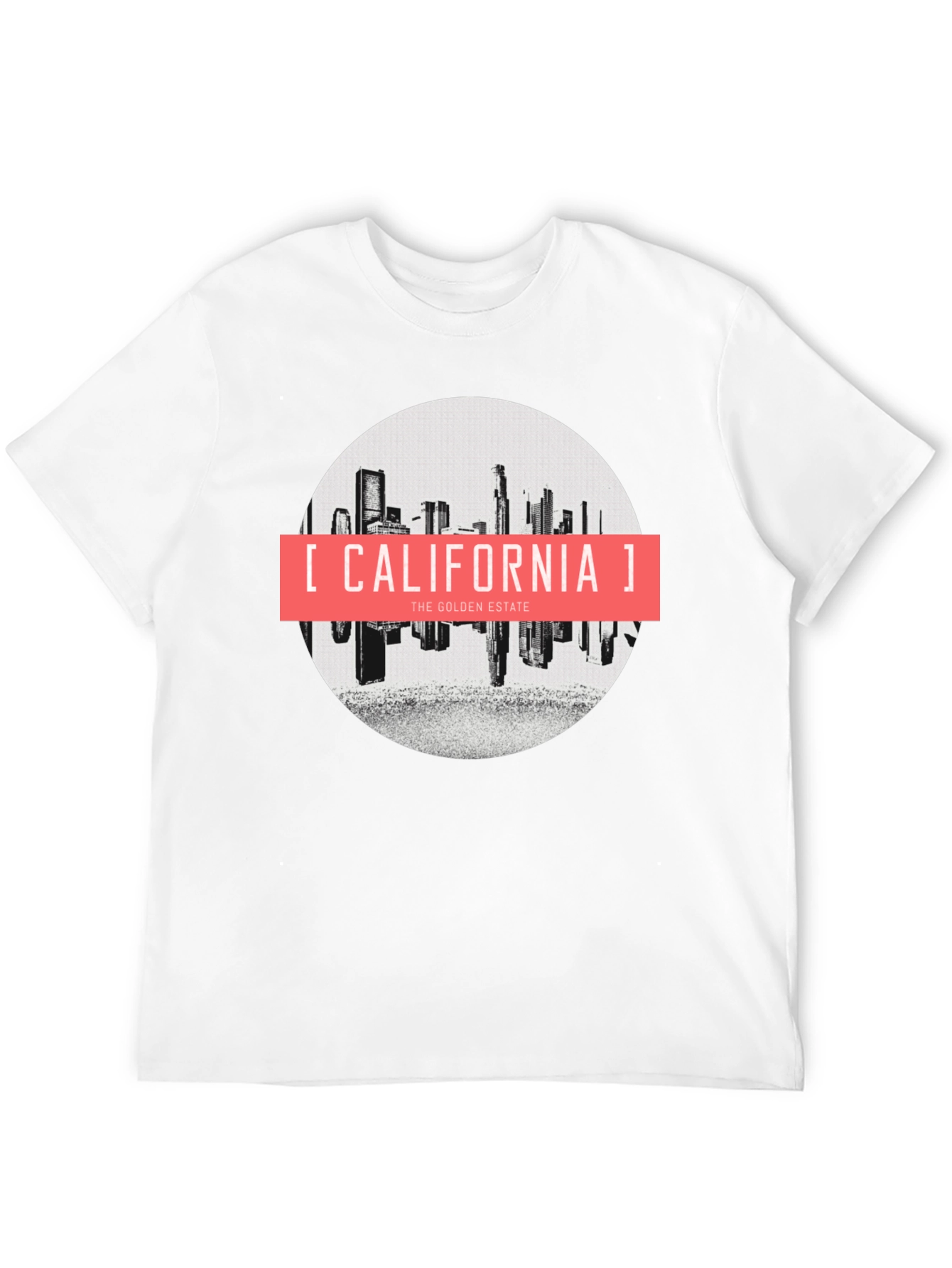 California Golden Estate Graphic Tee - Black
