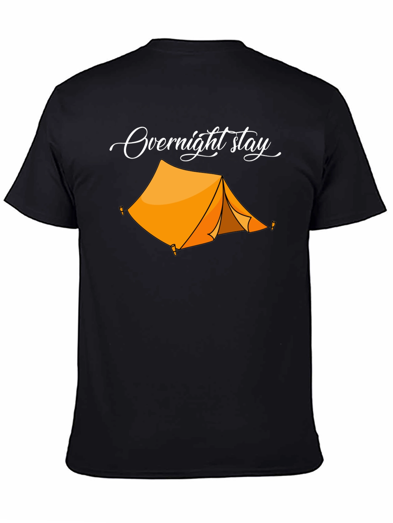 Overnight Stay Camping Tent Graphic Tee