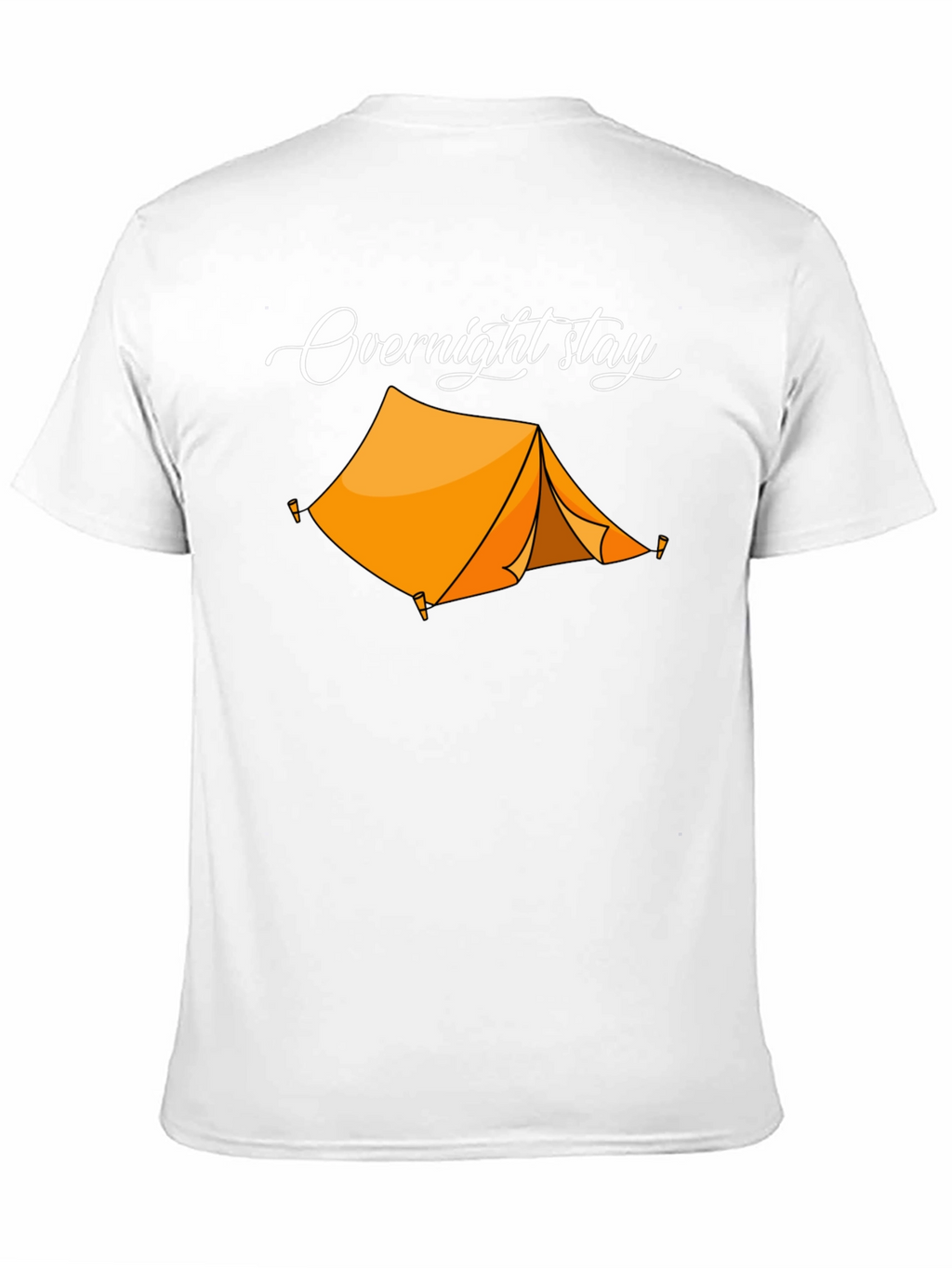 Overnight Stay Camping Tent Graphic Tee