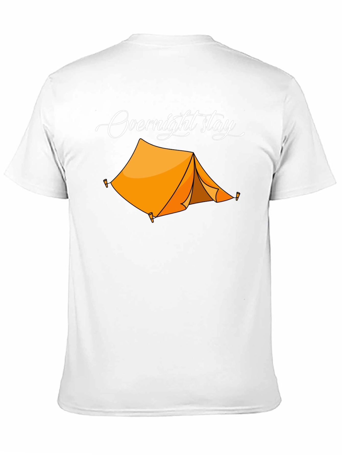 Overnight Stay Camping Tent Graphic Tee
