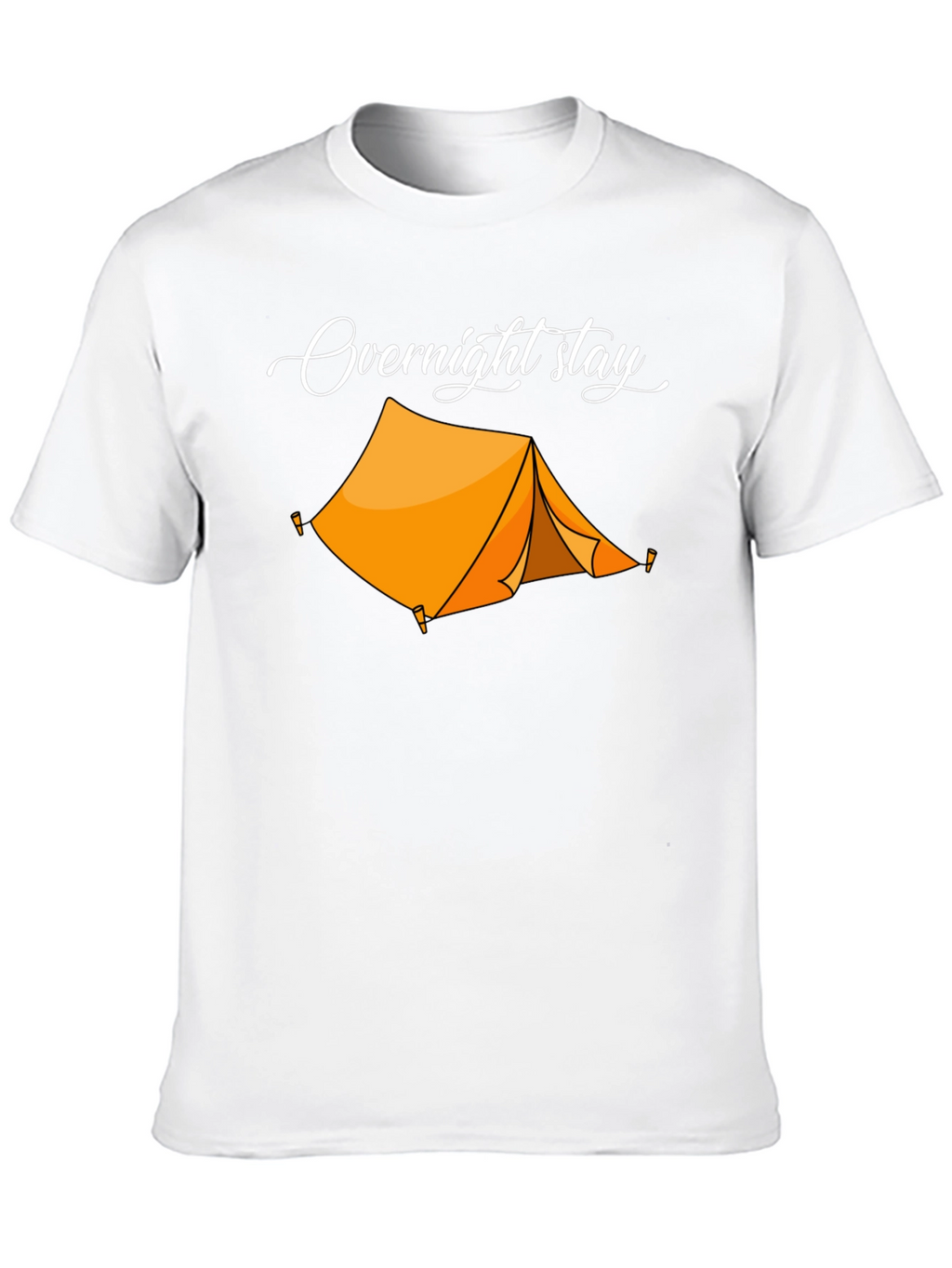 Overnight Stay Camping Tent Graphic Tee