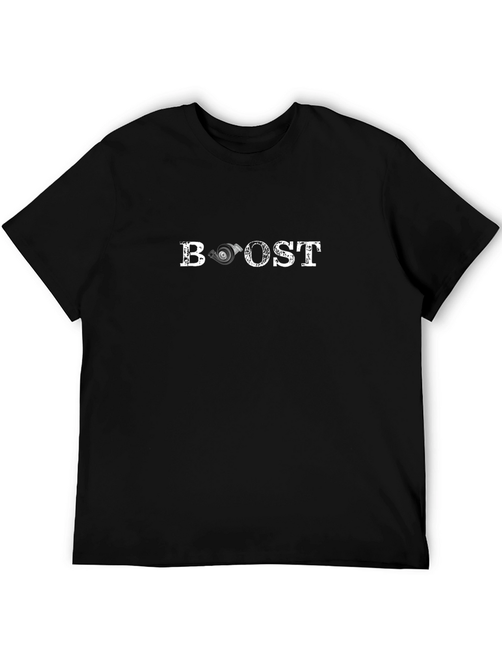 Boost Turbocharger Black Graphic Tee