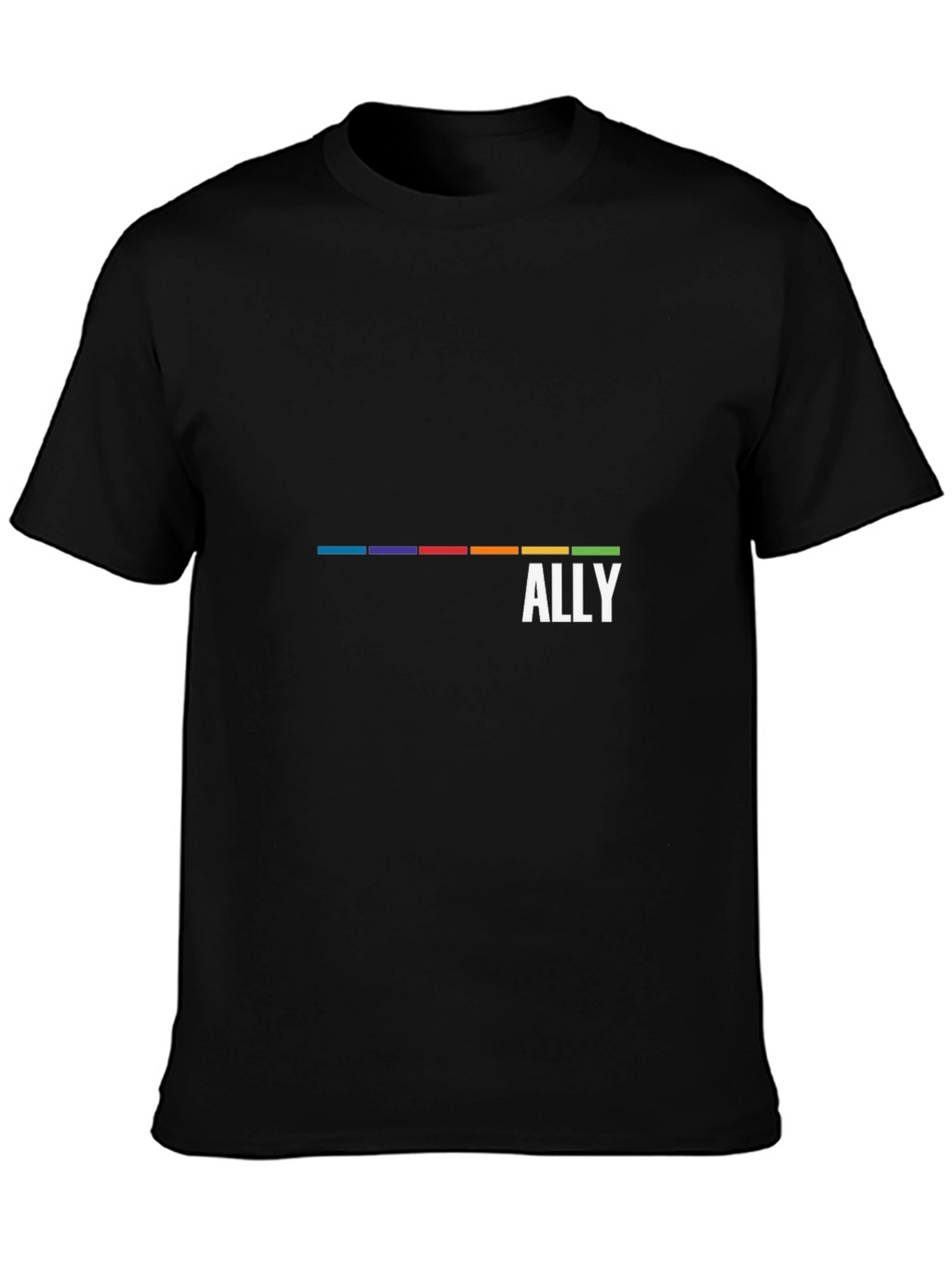 LGBTQ Ally Rainbow Pride T-Shirt