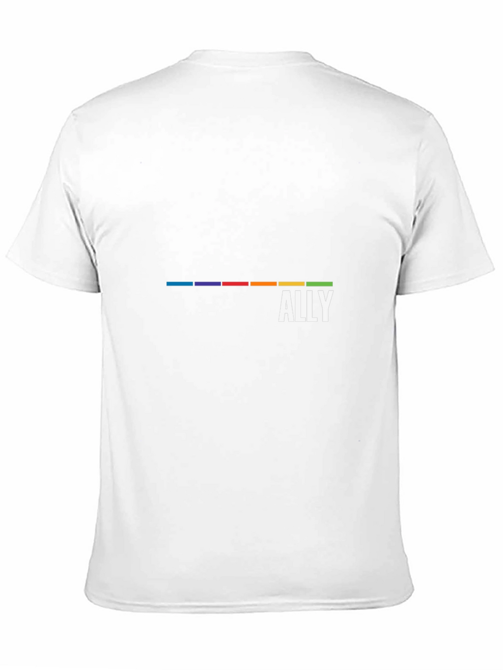 LGBTQ Ally Rainbow Pride T-Shirt