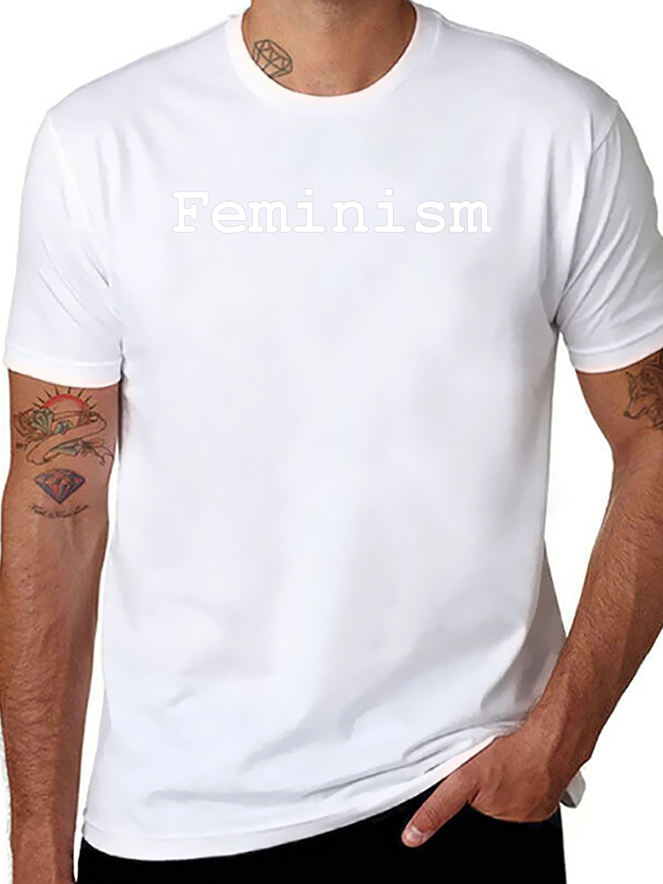 Feminism Graphic Tee - Classic Black Unisex T-Shirt