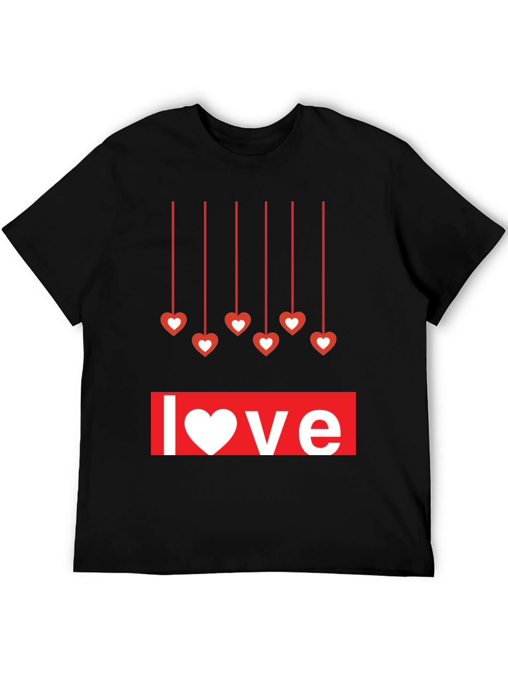 Love Heart Hanging T-Shirt