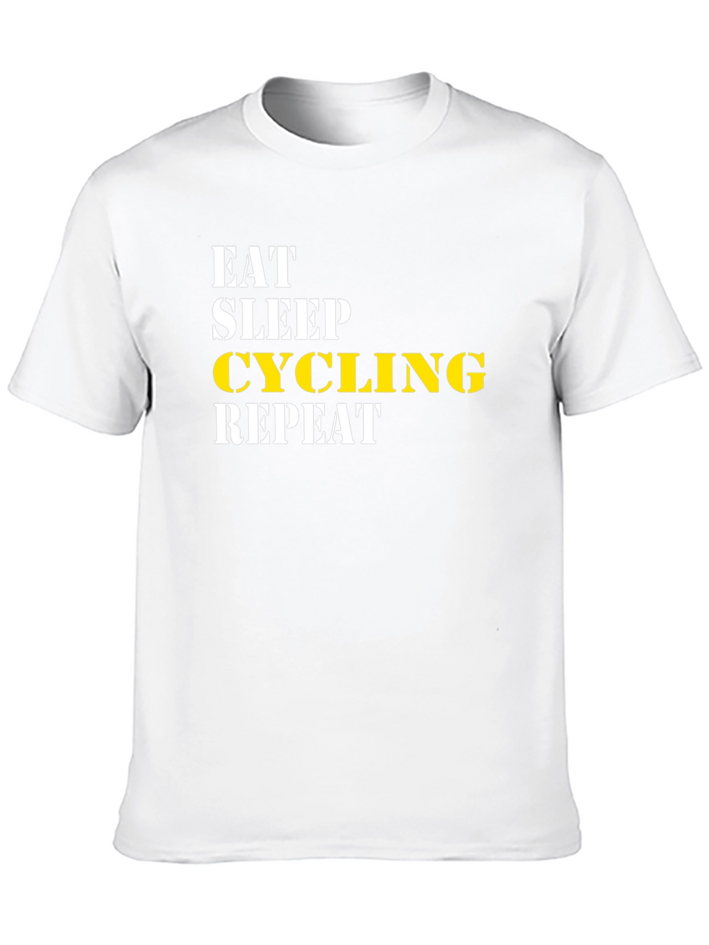 Eat Sleep Cycling Repeat T-Shirt