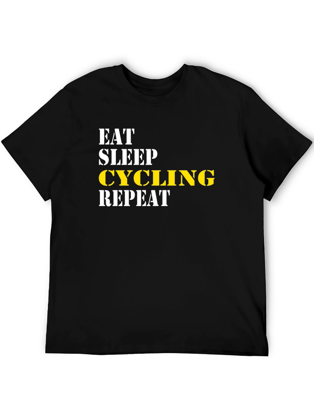 Eat Sleep Cycling Repeat T-Shirt
