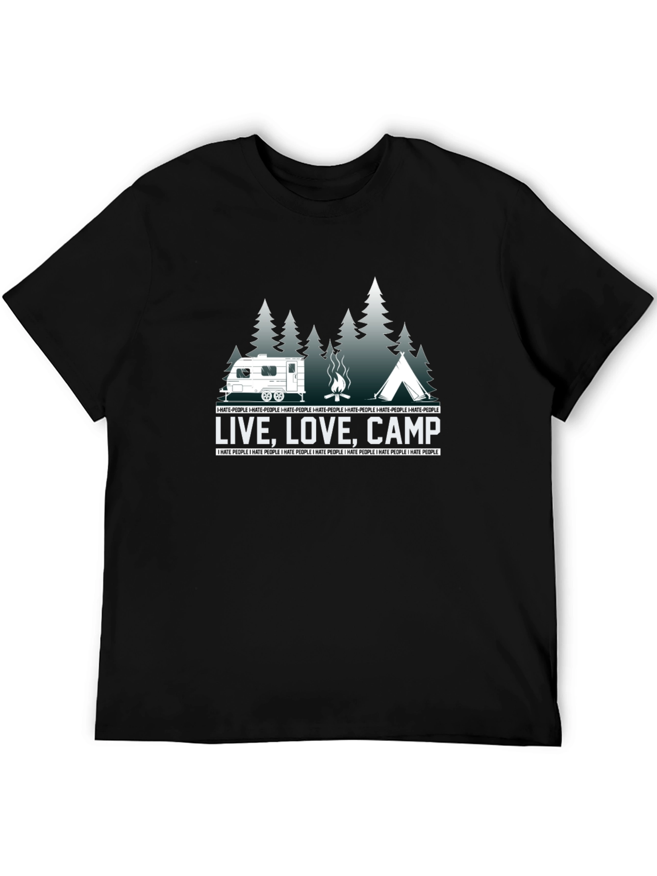 Live Love Camp Graphic T-Shirt