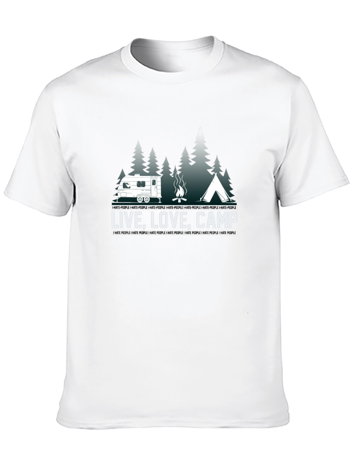 Live Love Camp Graphic T-Shirt
