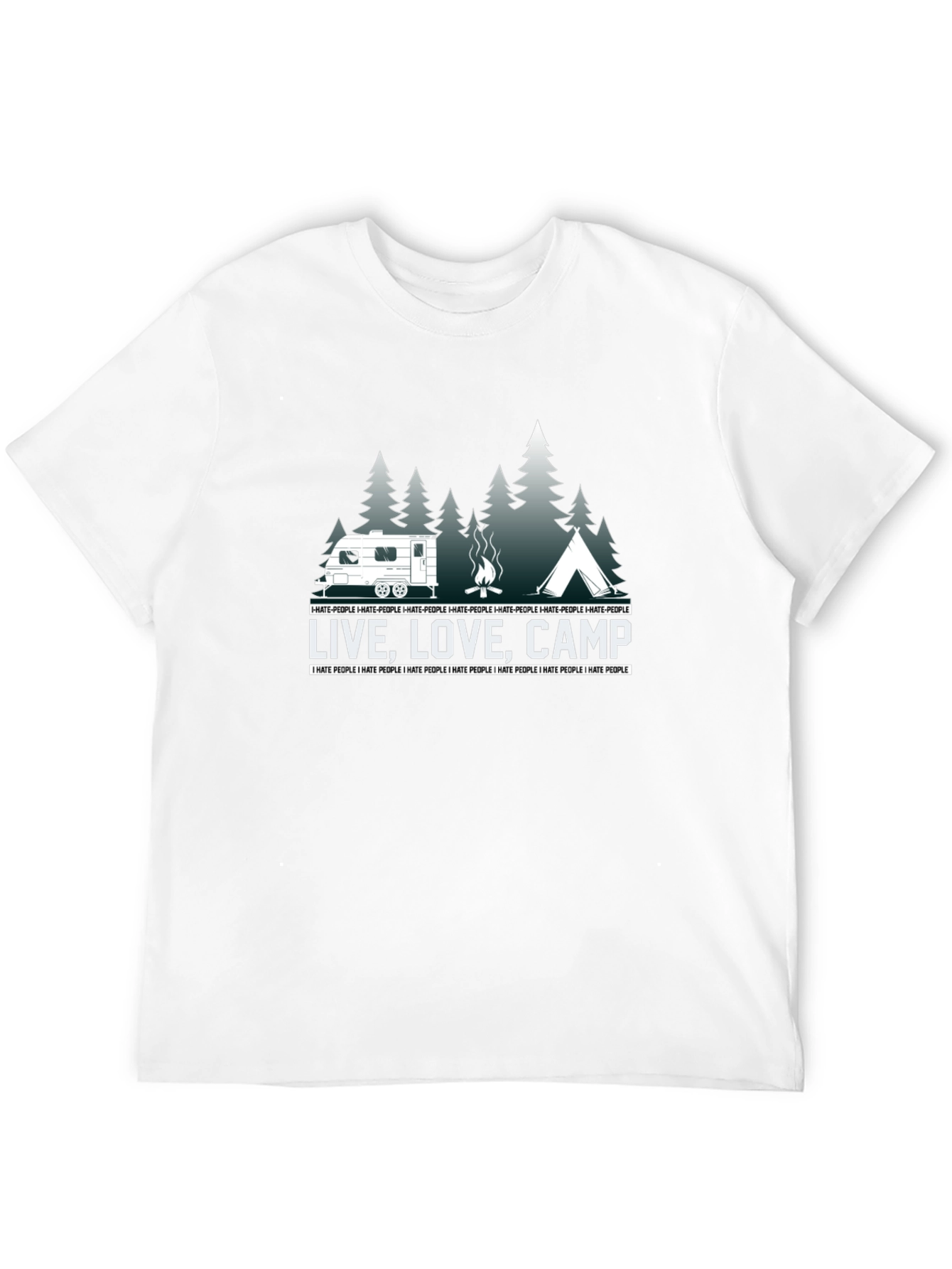 Live Love Camp Graphic T-Shirt