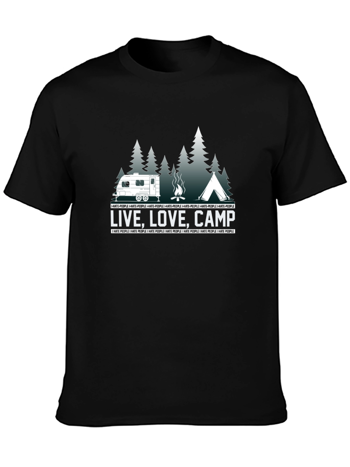 Live Love Camp Graphic T-Shirt