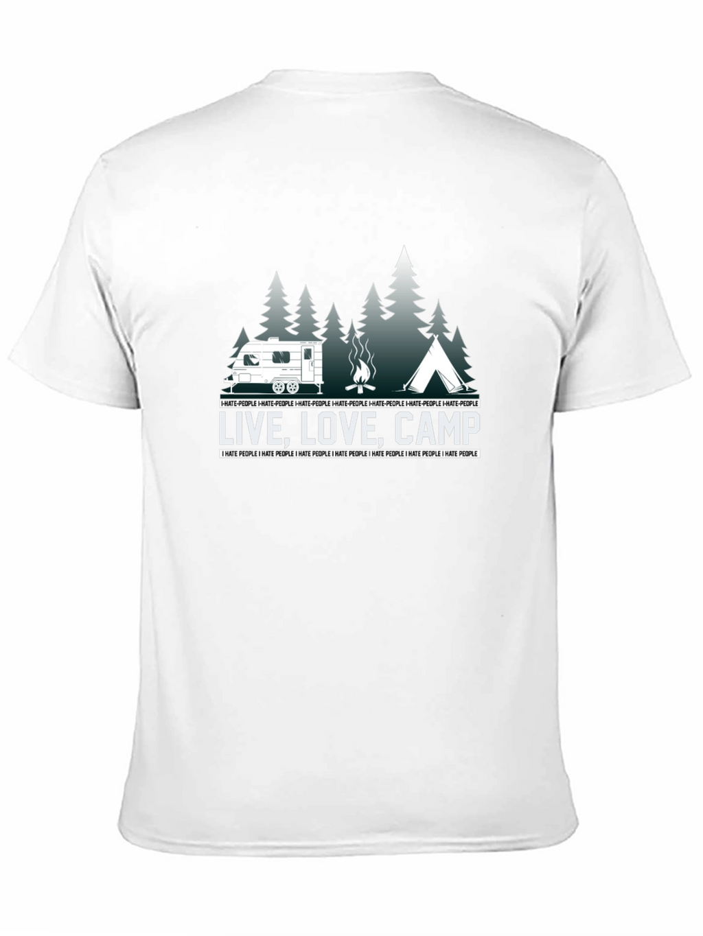 Live Love Camp Graphic T-Shirt
