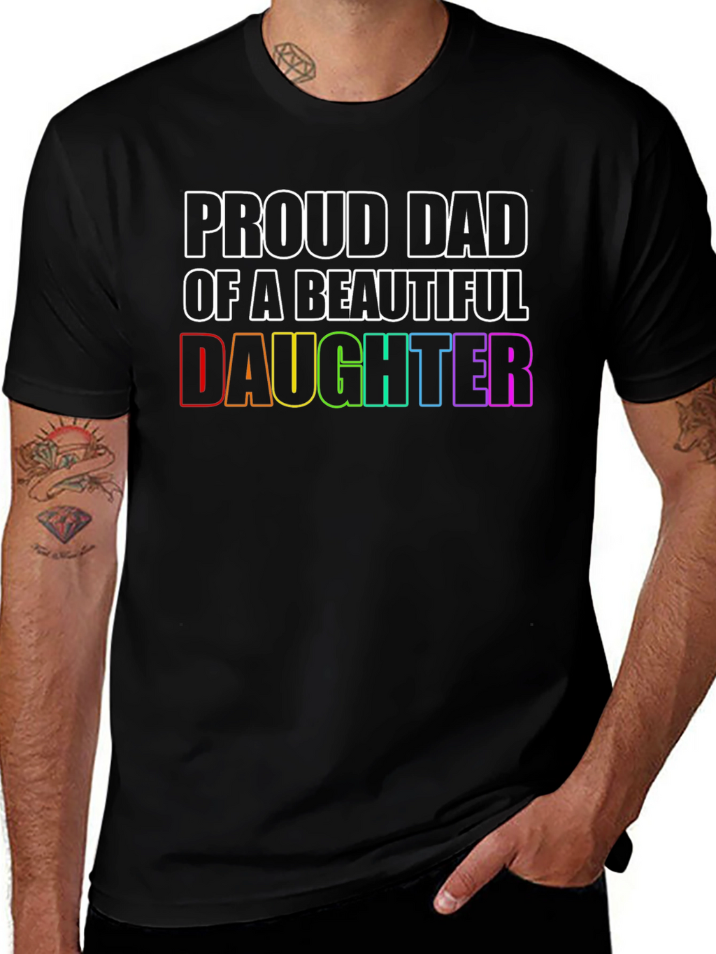Proud Dad of a Beautiful Daughter T-Shirt