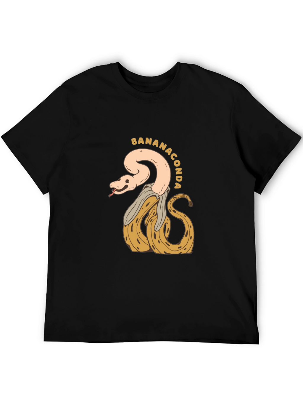 Bananaconda T-Shirt - Quirky Snake & Banana Design