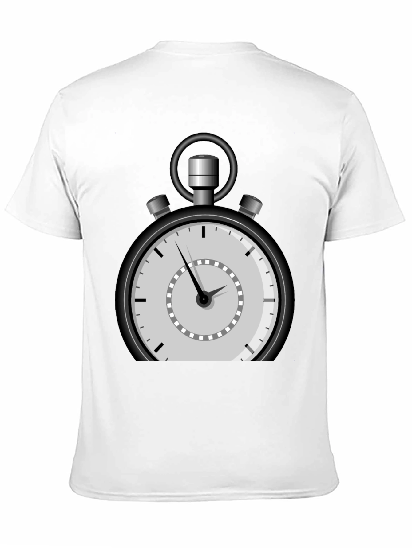 Stopwatch Graphic T-Shirt - Time is of the Essence