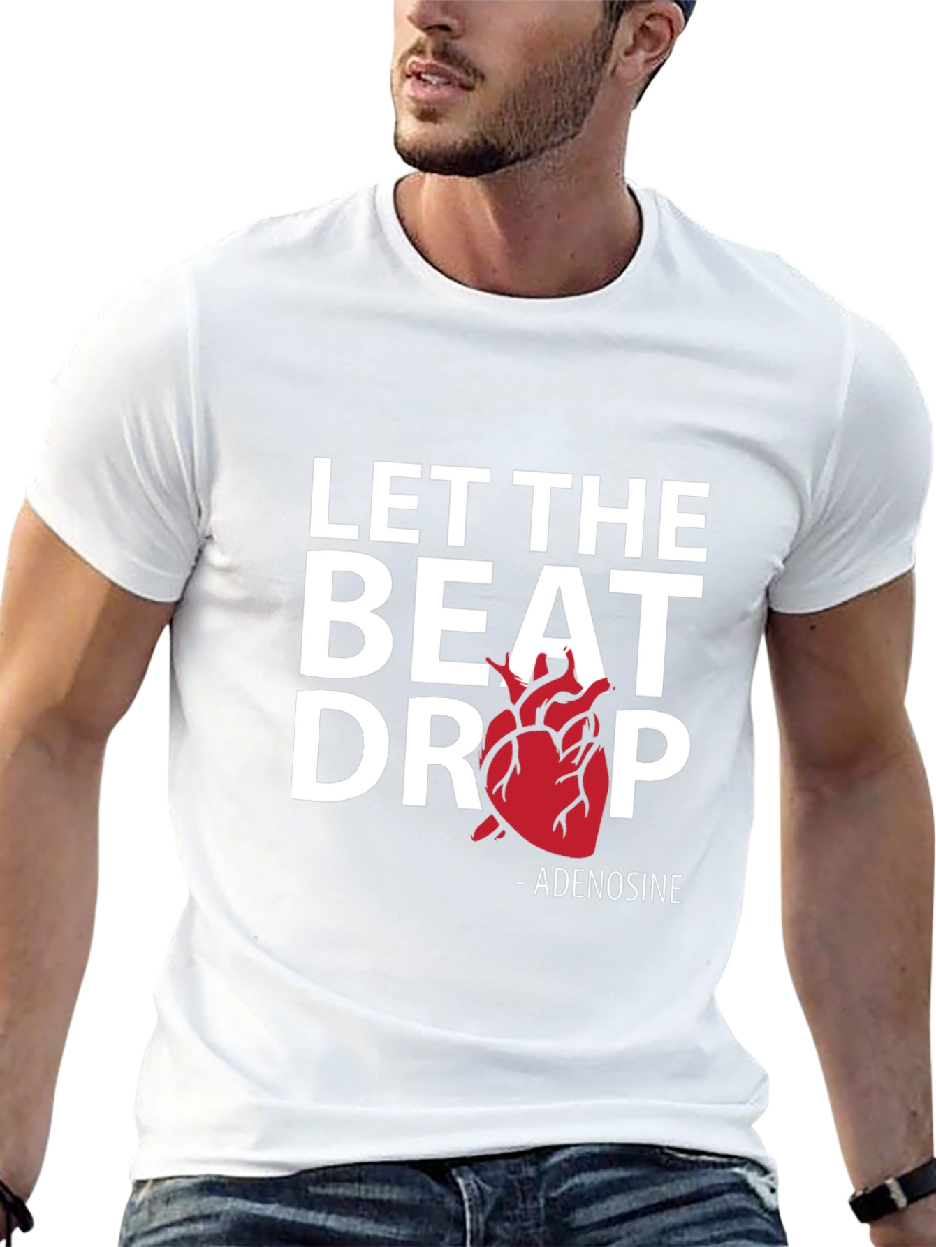Let The Beat Drop Adenosine T-Shirt