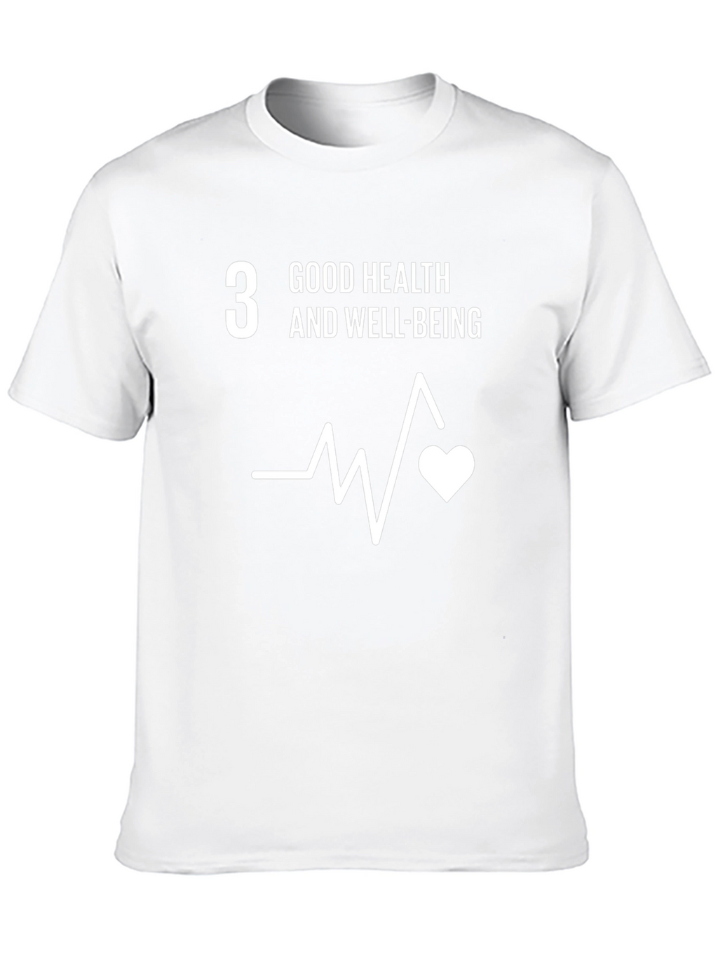Good Health & Well-Being Black T-Shirt