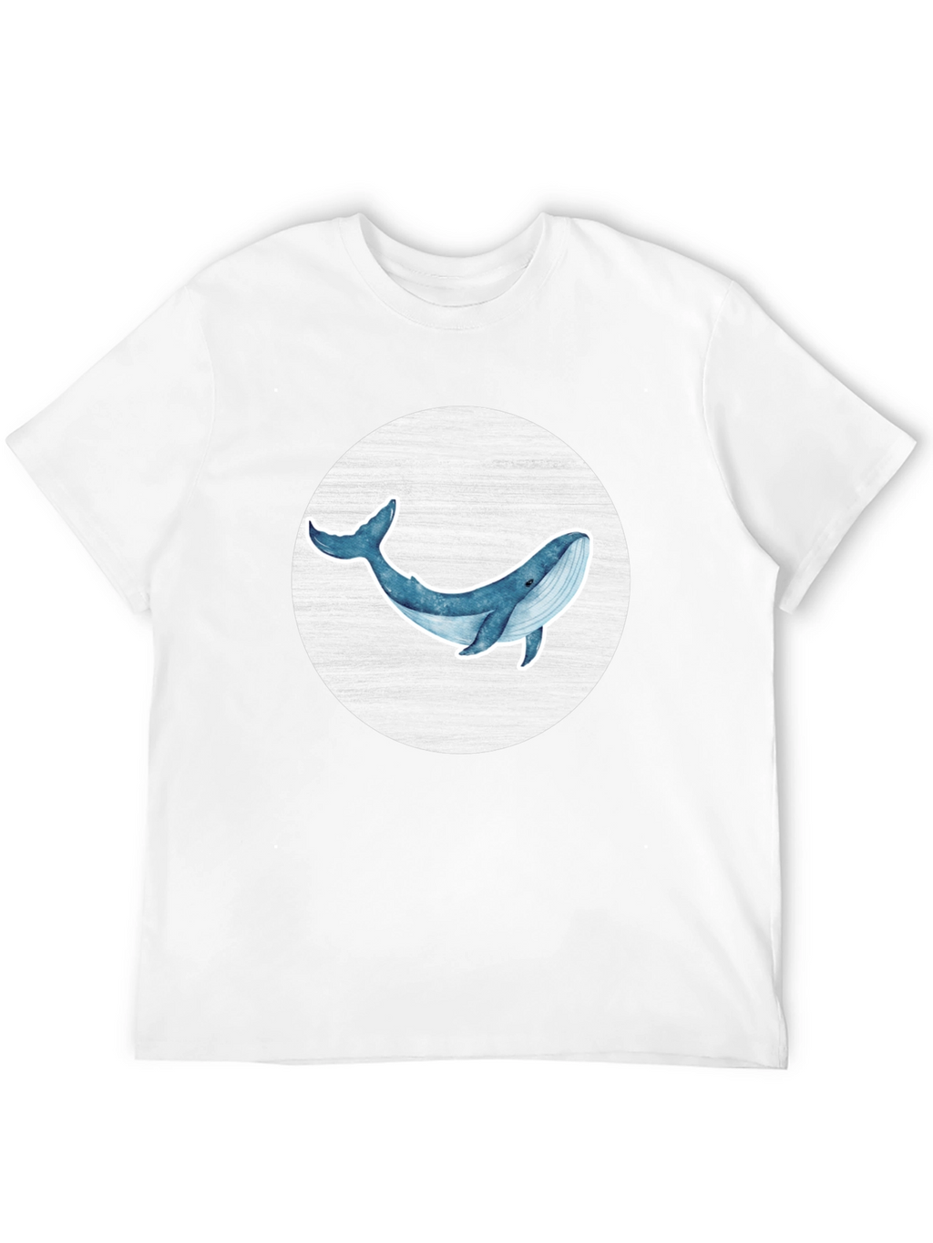 Blue Whale Graphic Tee - Ocean Lover Shirt