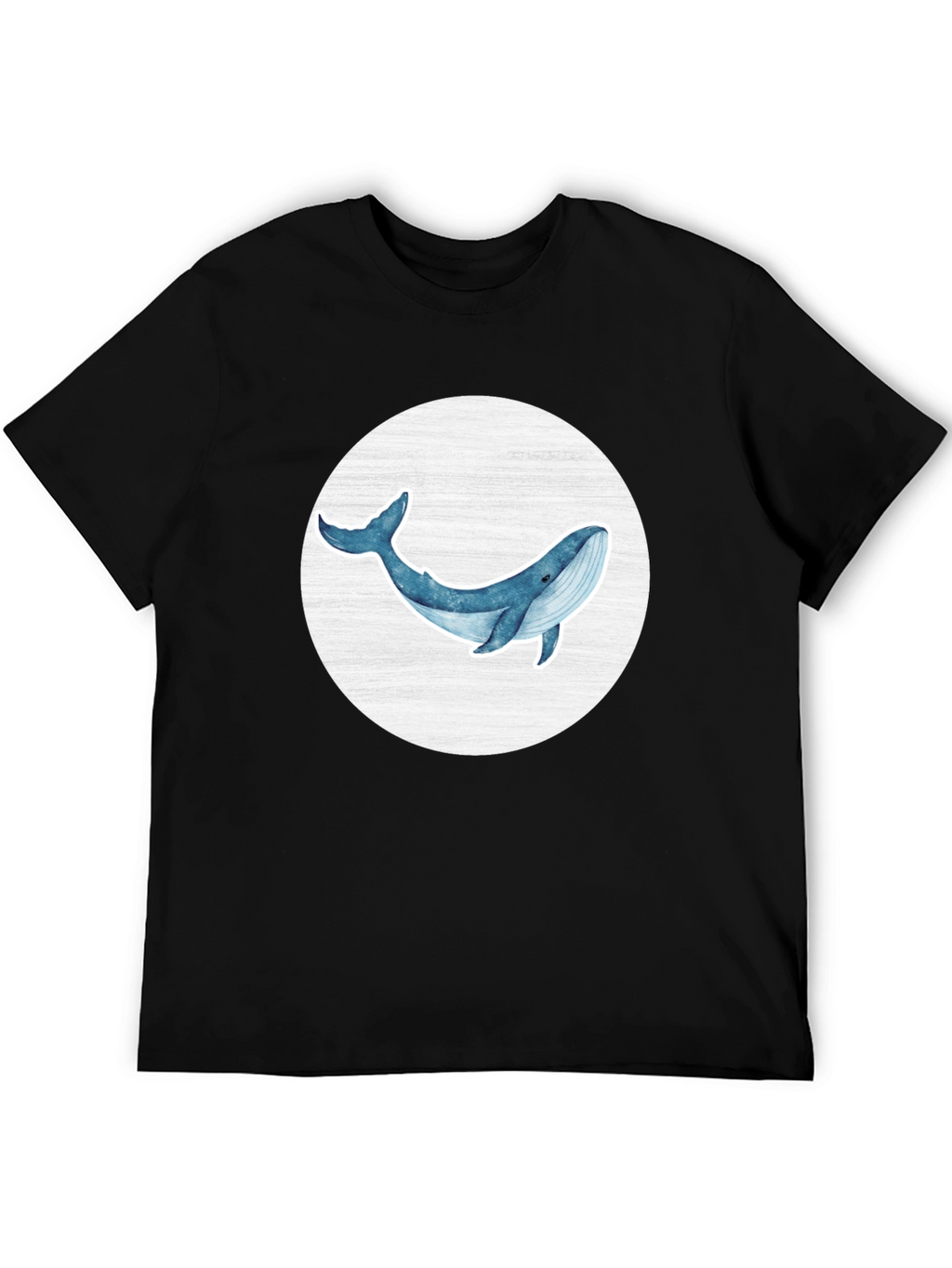 Blue Whale Graphic Tee - Ocean Lover Shirt