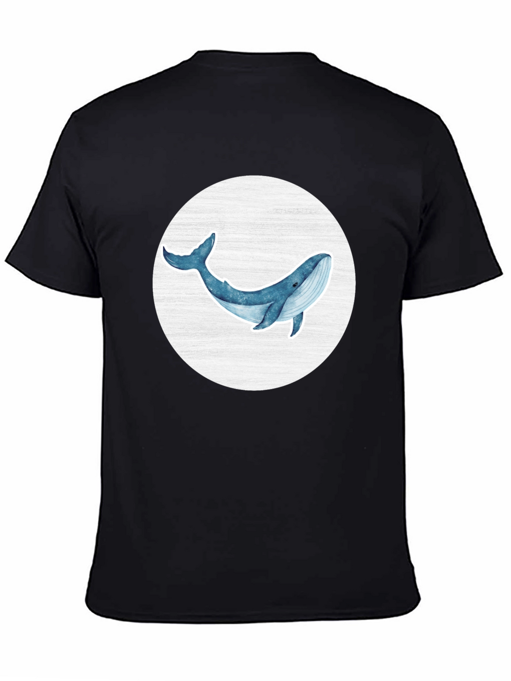 Blue Whale Graphic Tee - Ocean Lover Shirt