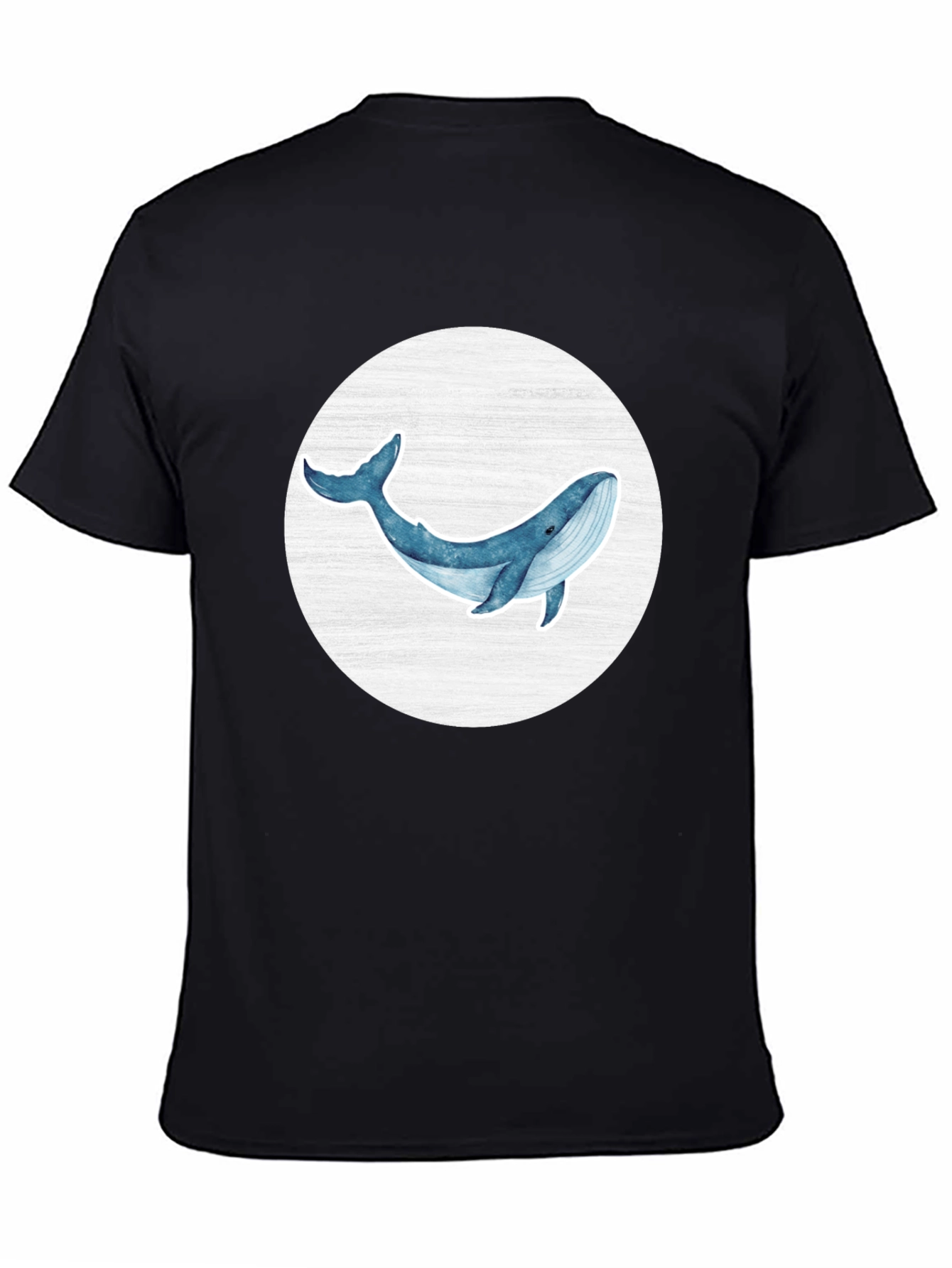 Blue Whale Graphic Tee - Ocean Lover Shirt