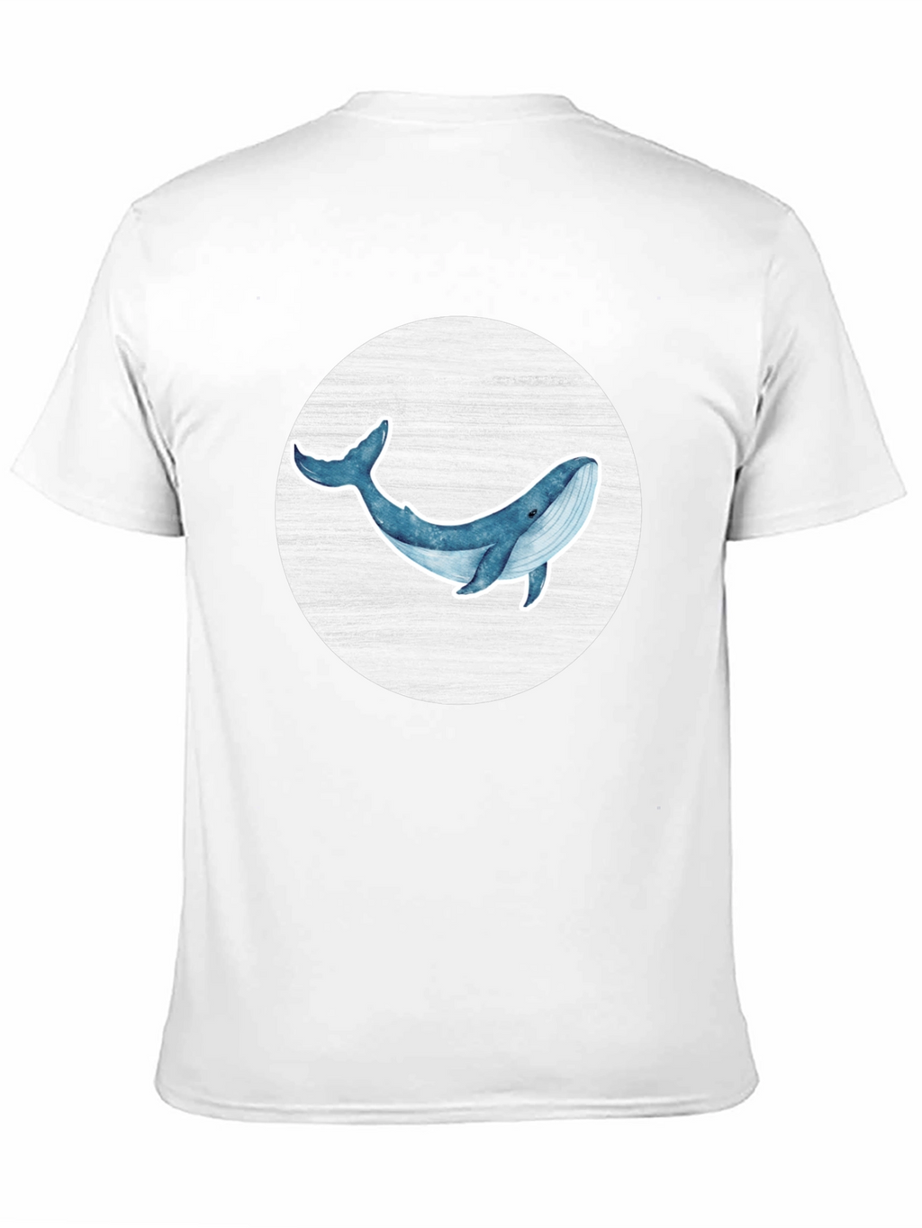 Blue Whale Graphic Tee - Ocean Lover Shirt