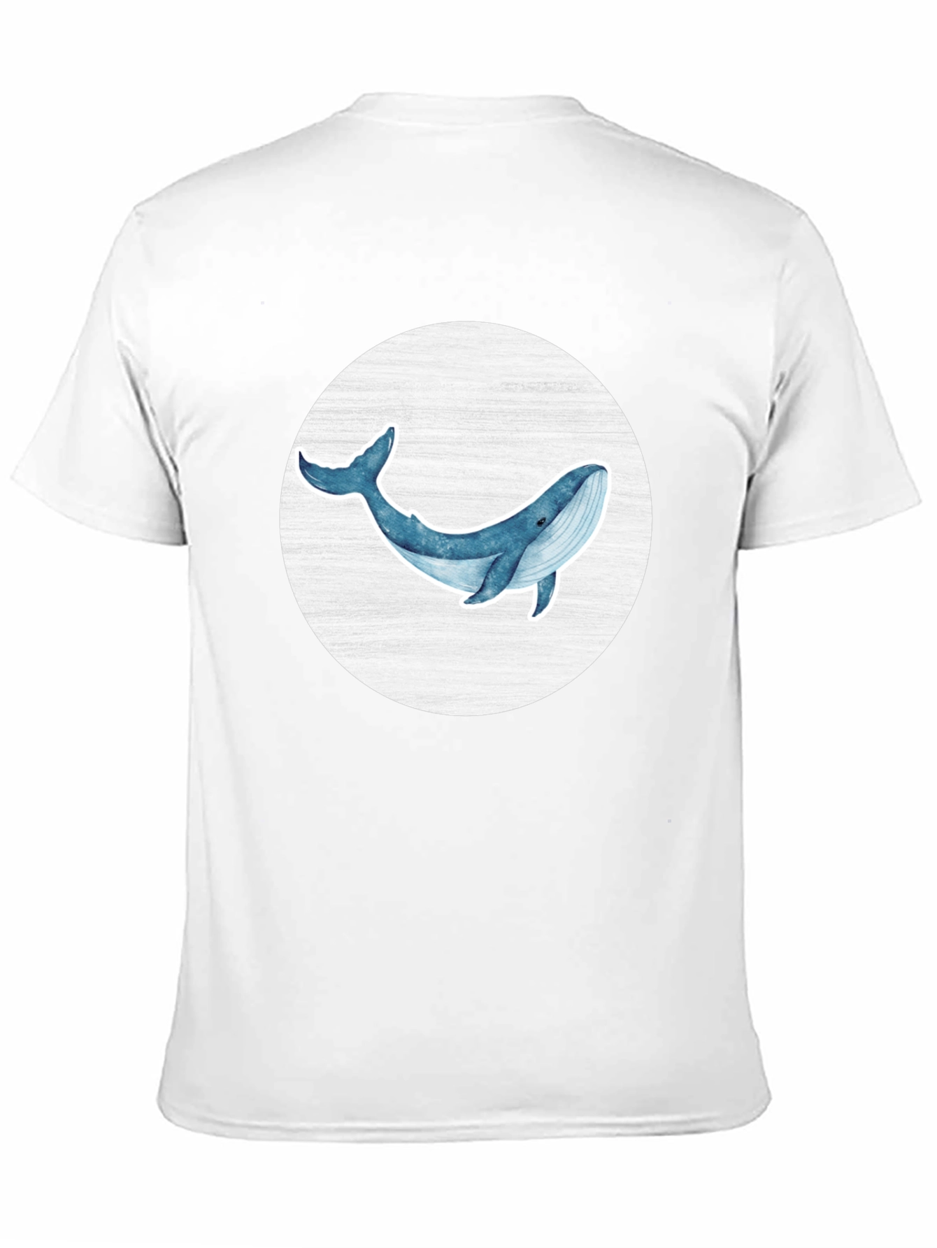 Blue Whale Graphic Tee - Ocean Lover Shirt