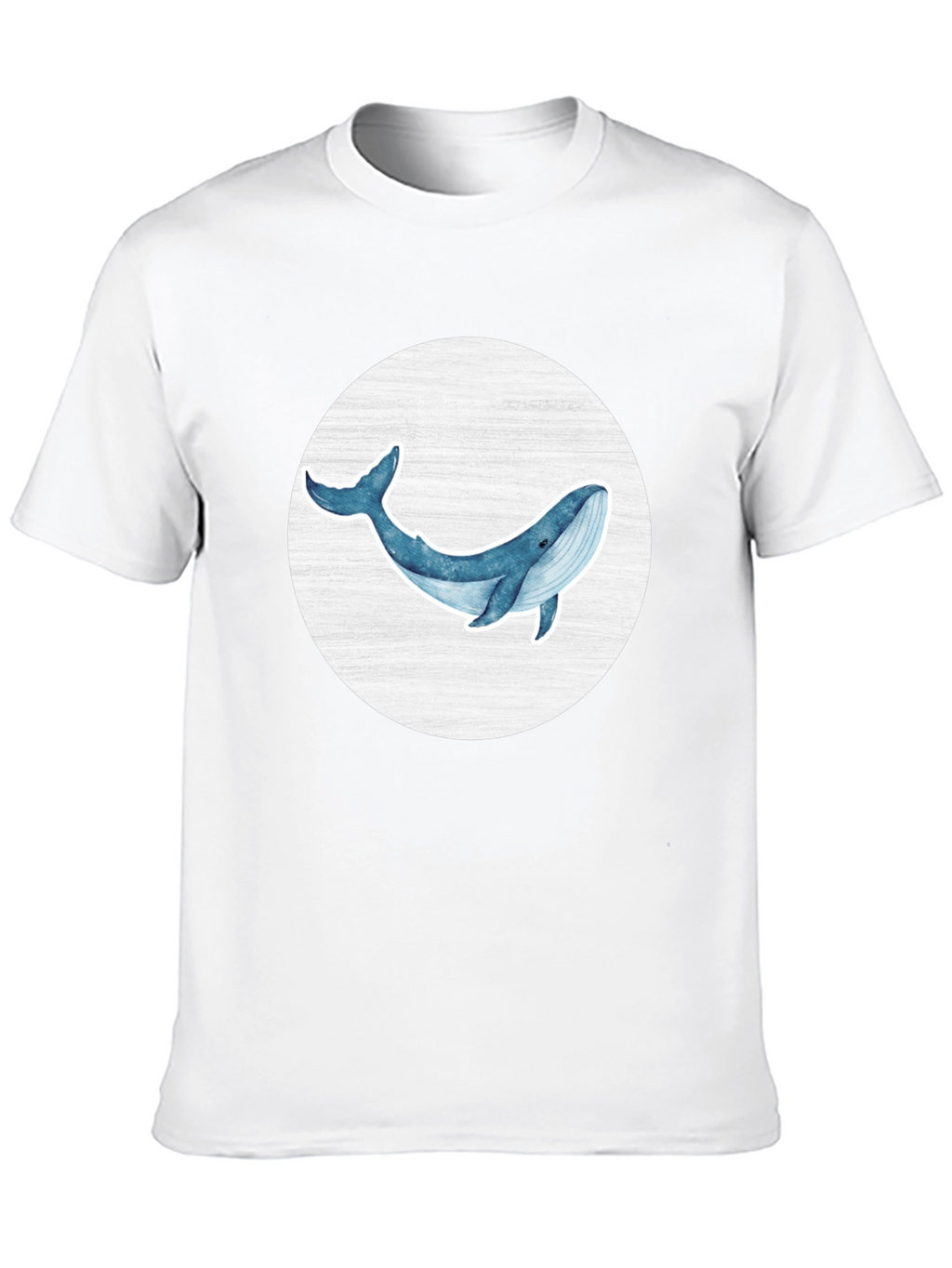 Blue Whale Graphic Tee - Ocean Lover Shirt