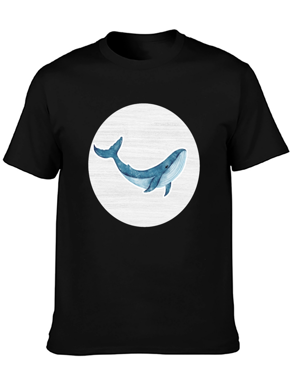Blue Whale Graphic Tee - Ocean Lover Shirt