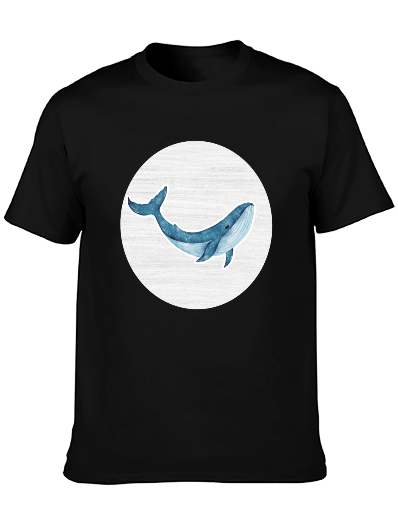 Blue Whale Graphic Tee - Ocean Lover Shirt