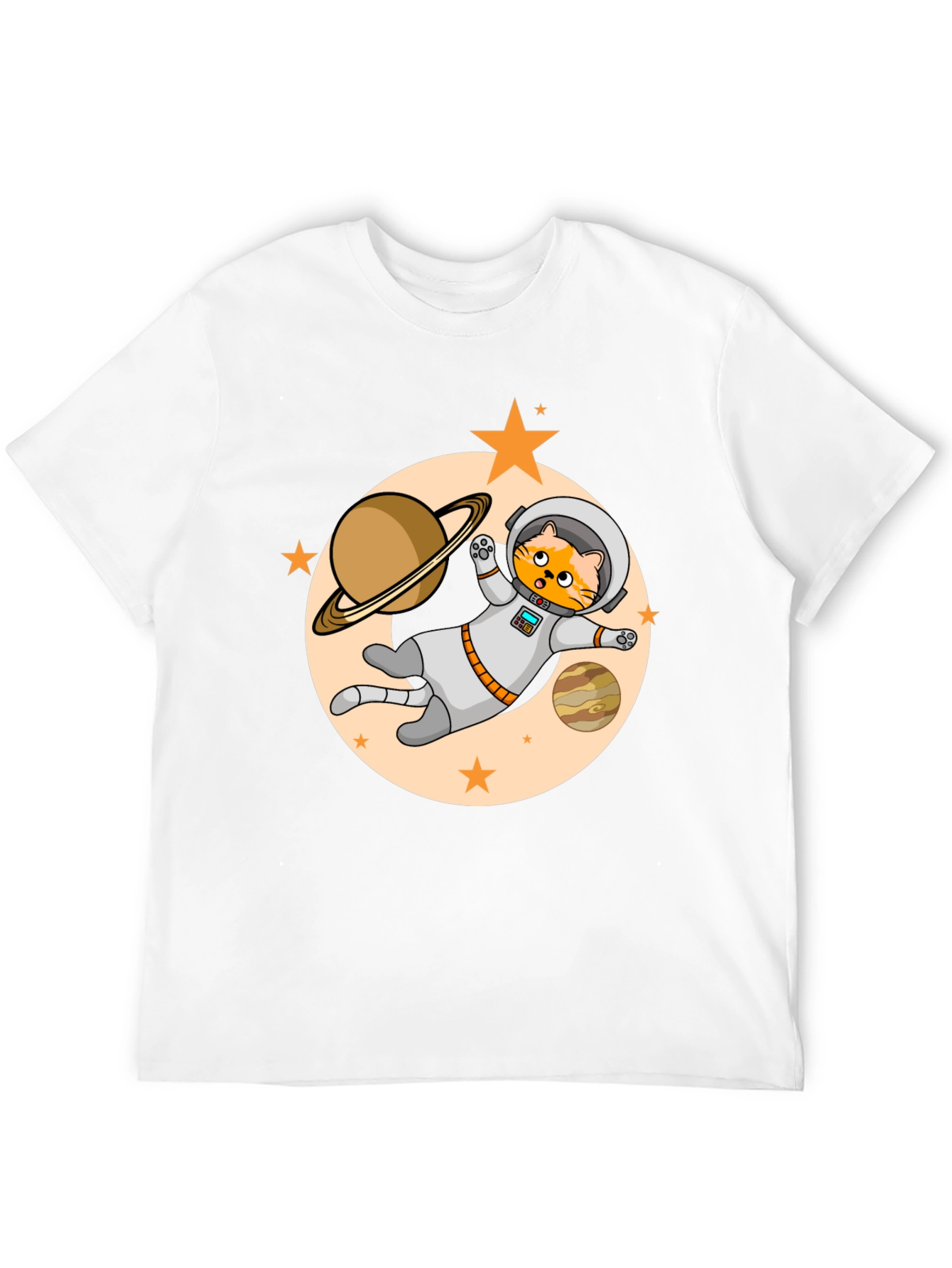 Astronaut Cat T-Shirt - Space Adventure