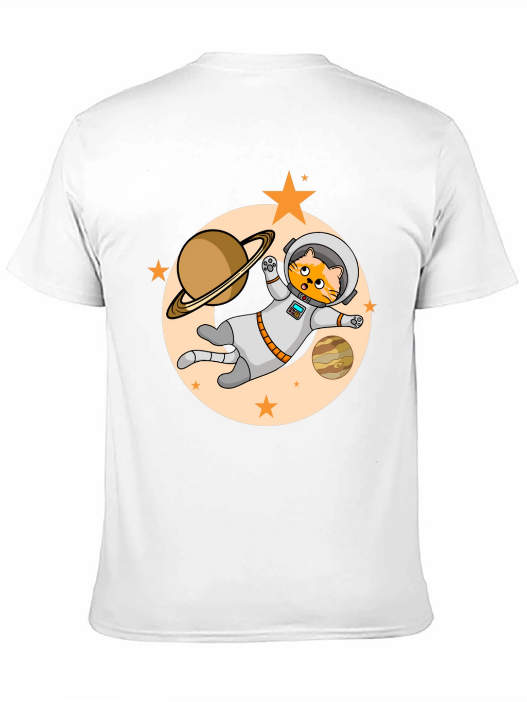 Astronaut Cat T-Shirt - Space Adventure