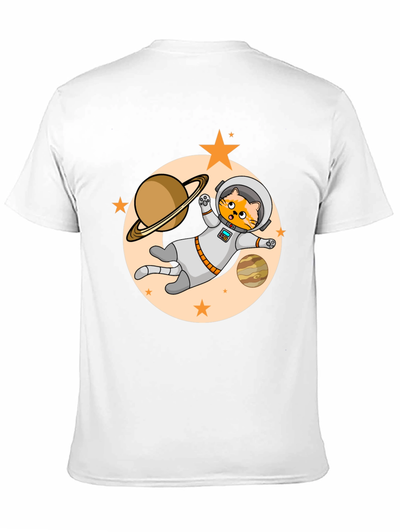 Astronaut Cat T-Shirt - Space Adventure