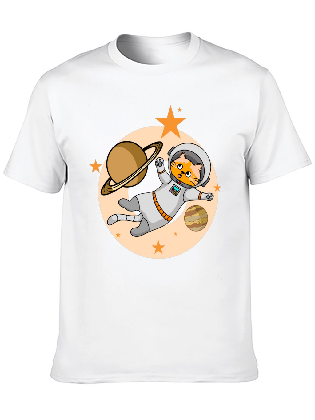 Astronaut Cat T-Shirt - Space Adventure