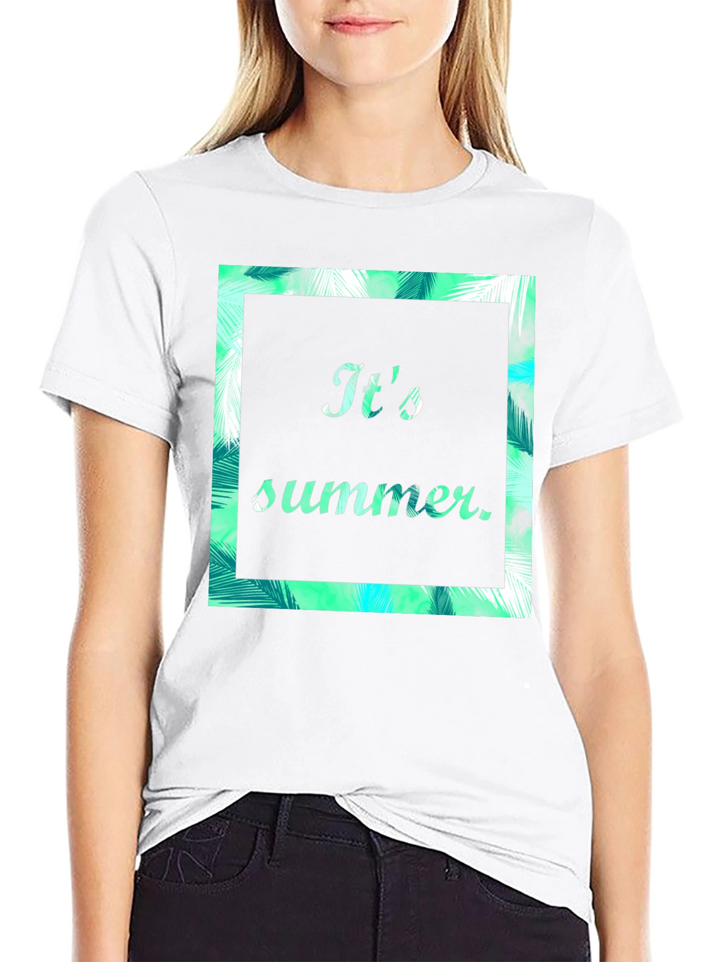 Its Summer Graphic Print T-Shirt